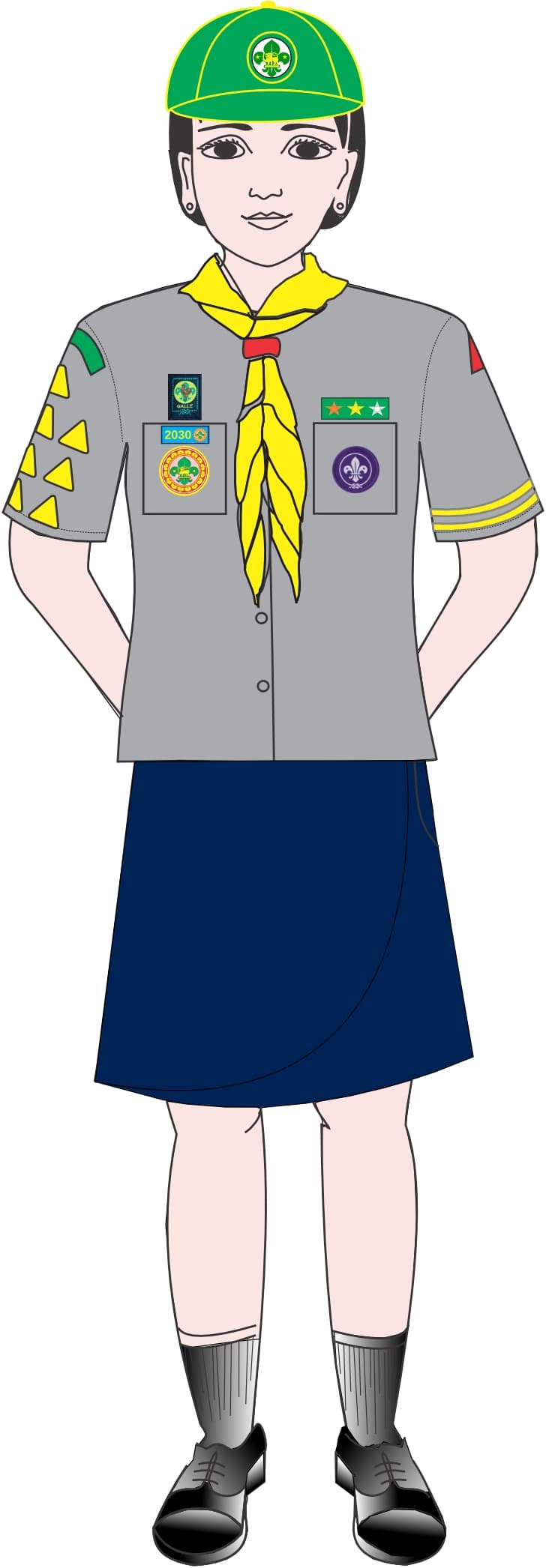 Uniform Sigithi Girl